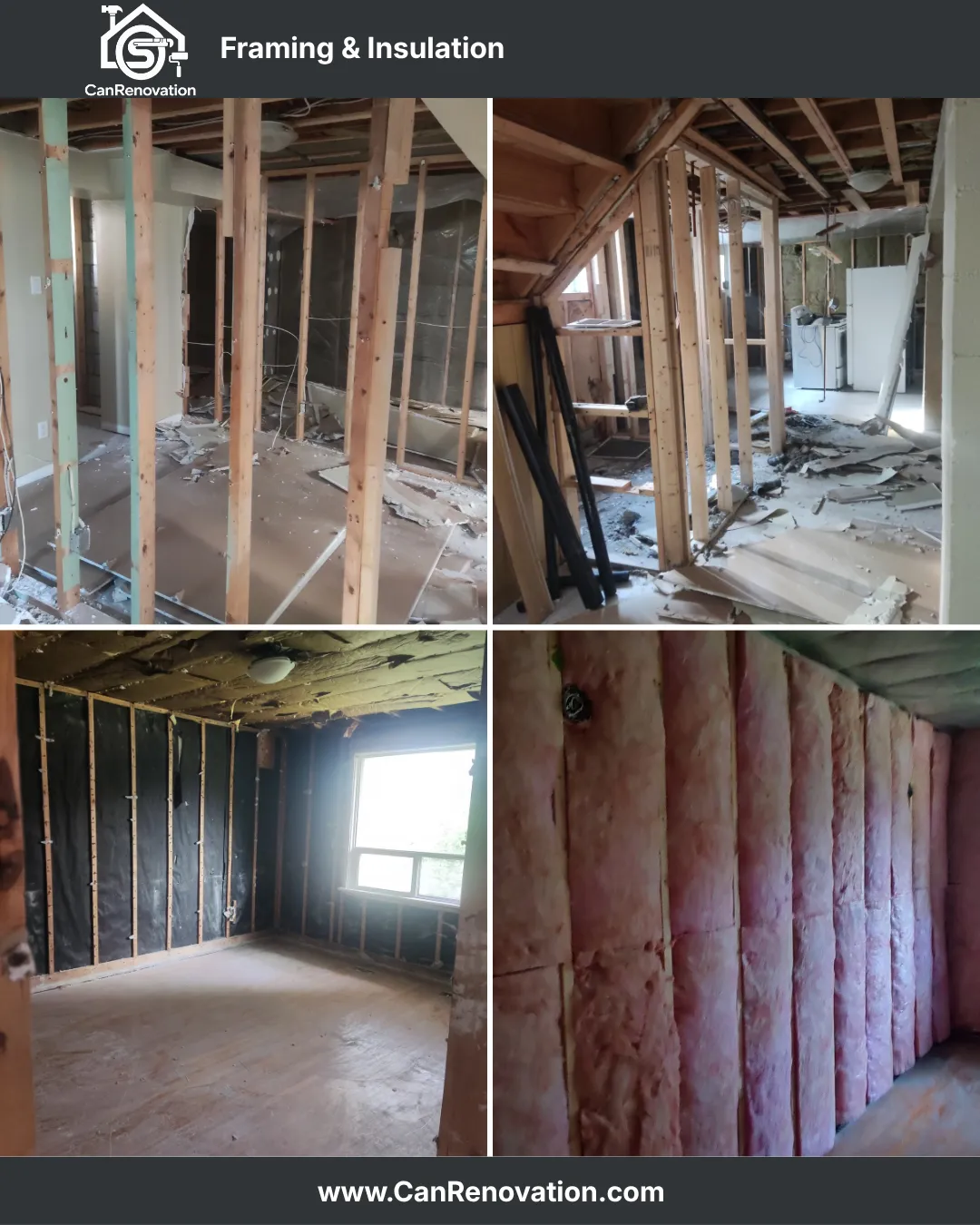Wall Framing & Insulation- Thornhill